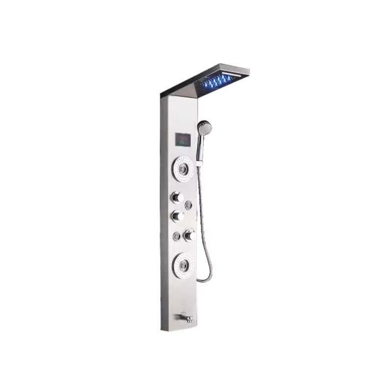 LED မိုးရေချိန်ရေတံခွန် faucet